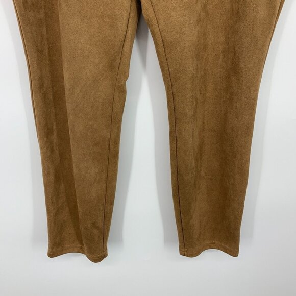Pioneer Woman Leggings Faux Suede Pull On Skinny Ankle - Picture 5 of 9